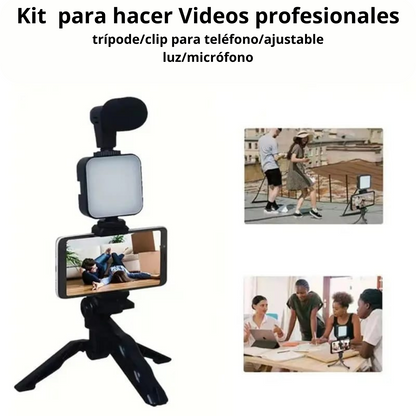 KIT DELUXE PARA VIDEOS PROFESIONALES