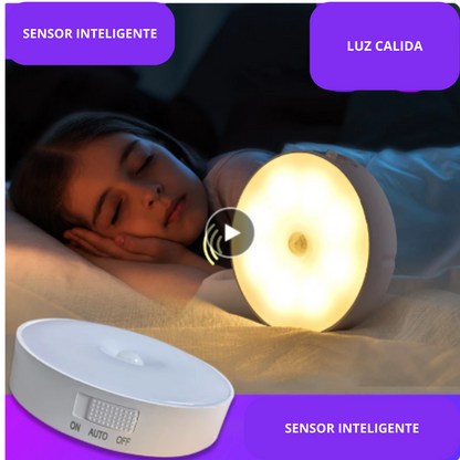 FOCO LED CON SENSOR DE MOVIMIENTO